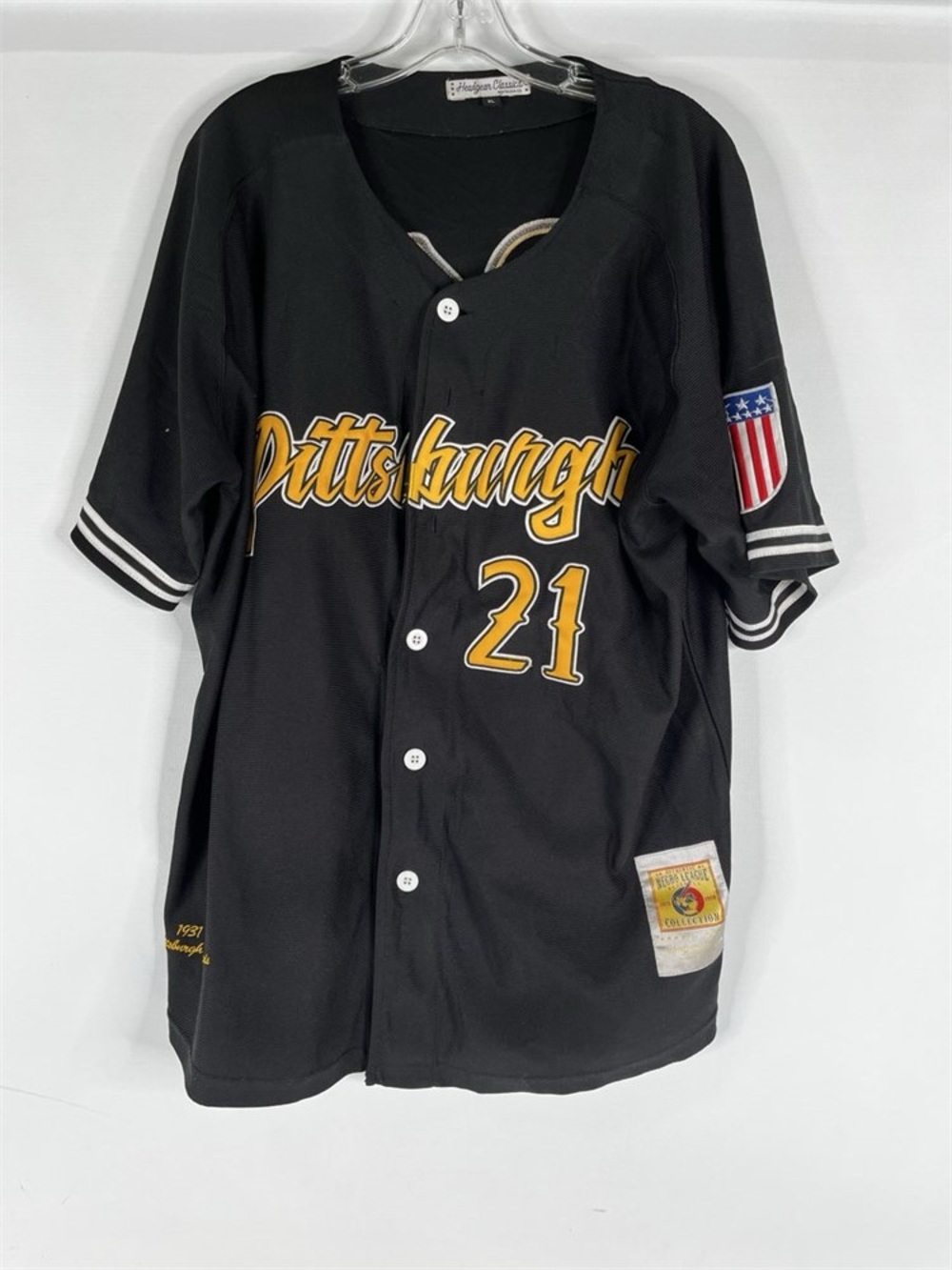 Headgear Classics Negro League Pittsburgh Crawfords Jersey size XL
